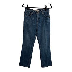 Levi Strauss Signature Women's Stretch Mid Rise Boot Cut Leg Jeans Misses 10S